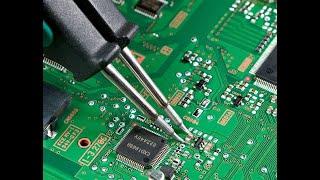 How to use soldering tweezer to soldering and desoldering, SMD  components.