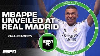 [FULL REACTION] Kylian Mbappe unveiled as Real Madrid player | ESPN FC