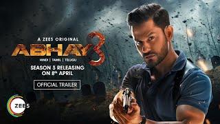 Abhay Season 3 | Trailer | Kunal Kemmu | A ZEE5 Original | Premieres 8th April 2022 on ZEE5
