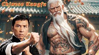 Donnie Yen trains and meets a mysterious master who teaches him techniques, defeating enemies!