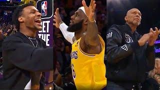 EVERY ANGLE Of LeBron James HISTORIC Shot | February 7, 2023 #ScoringKing