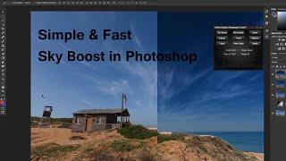 LensVid Editing Tip: Simple & Fast Sky Boost in Photoshop