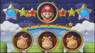 Mario Party Superstars - Look Away - (Easy  - Normal  - Hard  - Master ) All 10 Characters ⭐⭐⭐⭐⭐