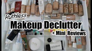 Makeup Declutter (Keeping the BEST) - Foundations, Concealers, SPF, Primers