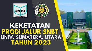 KEKETATAN PRODI JALUR SNBT UNIVERSITAS SUMATERA UTARA-USU- TAHUN 2023