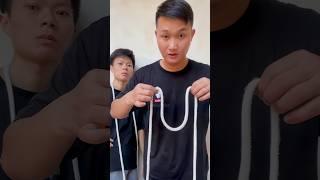 Rope magic trick