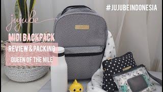 Review & Packing Jujube Midi Backpack | Unboxing diaper bag