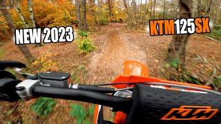 First Ride on New 2023 KTM 125 SX