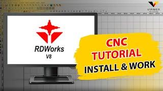 RD WORKS V8 / INSTALL & WORK TUTORIAL / Virmer CNC