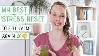 A Simple Self Care Routine to Heal Stress Naturally (From Chaos to Calm )