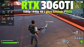 Fortnite Chapter 6 Season 1 : RTX 3060TI - 1080p 1440p 4K Epic Settings + DLSS Settings