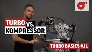 Turbo vs. Kompressor - Funktionsweise & Tuning erklärt | TURBO BASICS #11