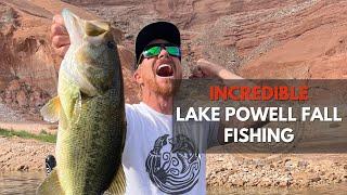 Lake Powell INCREDIBLE Fall Fishing