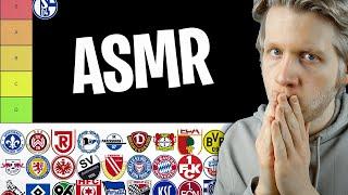 ASMR - Ich ranke deutsche Fußball CLUBS!! | Tierlist