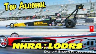 Top Alcohol Dragster Eliminations | NHRA Lucas Oil Drag Racing Series | National Trail Raceway 2024