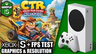 Crash Team Racing Nitro Fueled - Xbox Series S Gameplay + FPS Test