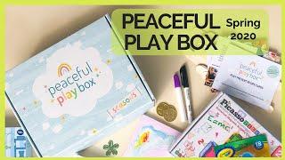 Peaceful Play Box - Spring 2020 - Subscription Box for Kids