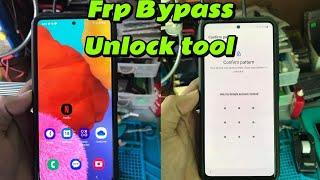 Samsung A51 Frp Bypass With Unlock tool A515 frp latest security