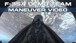 F-35A Demo: Profile Maneuevers