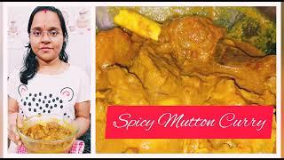 Spicy Mutton Curry। সবার প্রিয় মটন কারি। #tastyfood #mutton