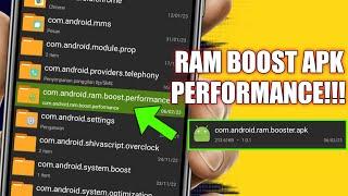 boost ram performance - aplikasi pelega dan pengoptimal ram android no root