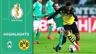 Werder Bremen - Borussia Dortmund 3:2 | Highlights | DFB-Pokal 2019/20 | Achtelfinale