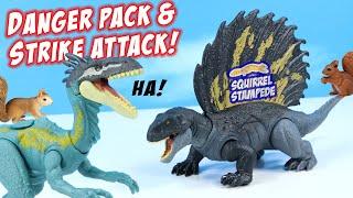 Jurassic World Dino Trackers Small Danger Pack and Strike Attack Dinosaur Collection Review