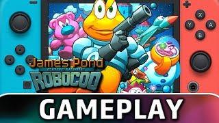 James Pond Codename: RoboCod | First 10 Minutes on Switch