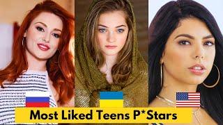 Top 10 Most Liked Teens Prnstars in 2024