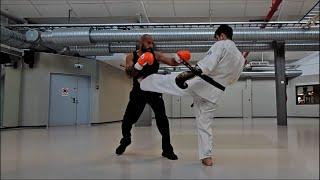 What Happens if you Kick a BOXER?! Karateka vs Boxer