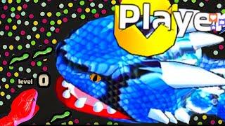 Snake Clash! .io - Noob Pro or Hacker  MAX LEVEL! Epic Snake Clash.io Gameplay! #27