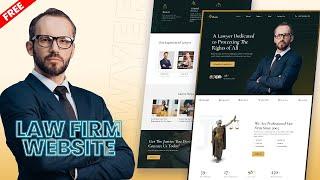 How to Make a Lawyer / Law Firm Website in WordPress ~ Elementor & WordPress Tutorial for Beginners