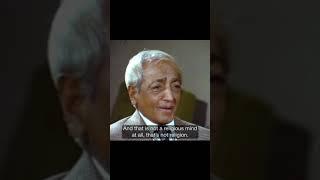 A different way of living | Krishnamurti