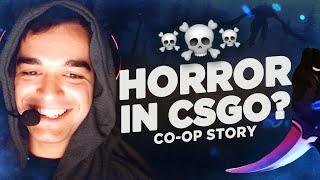 HORROR STORY IN CS:GO?! | CS:GO Pros Plays CO-OP MISSION HAUNTED ️ ft. Cloud9 JT and oSee