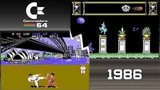 Top 50 Commodore 64 (C64) games of 1986 - in under 10 minutes