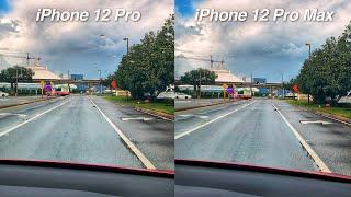 iPhone 12 Pro Max Camera vs iPhone 12 Pro Video Stabilization Test!