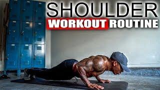 10 MINUTE SHOULDER WORKOUT (NO EQUIPMENT)