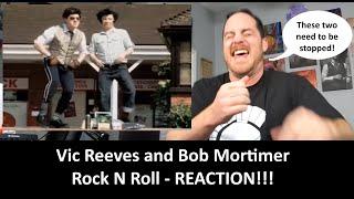 American Reacts to Vic Reeves and Bob Mortimer - Rock and Roll REACTION