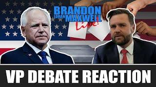 VP Debate Reaction and Analysis