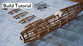 How To Build a Balsa Airplane Fuselage | Balsa Basics Series