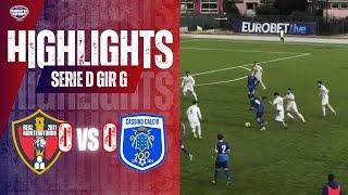 Calcio Serie D Gir. G - Real Monterotondo-Cassino 1924 0-0 (Highlights)