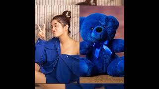 Beautiful shivangi joshi same color dress as Teddy bear 