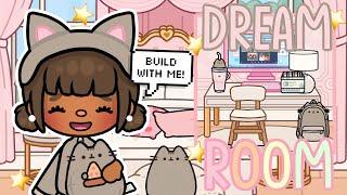 Building My Daughters DREAM ROOM With The PUSHEEN UPDATE!  | with voice  | Toca Life World