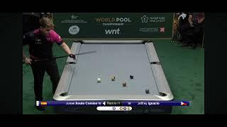 Jeffrey Ignacio vs Jonas Souto Comino / World Pool Championship 2024