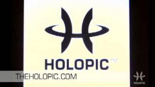 Holopic novel media. 3D with no glasses