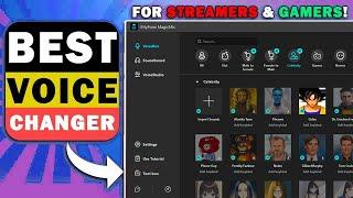 BEST Real-Time Voice Changer for YOUTUBERS & STREAMERS on PC 2024!