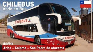 Trip CHILEBUS ARICA SAN PEDRO DE ATACAMA by bus Comil Campione DD Scania FPCD67