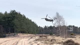 RNLAF Chinook CH-47F - Low Flying  #chinook #rnlaf