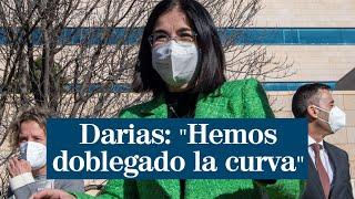 Darias: "Hemos doblegado la curva de la sexta ola"