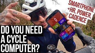 Using A Phone As A Cycle Computer - Amazing New App!